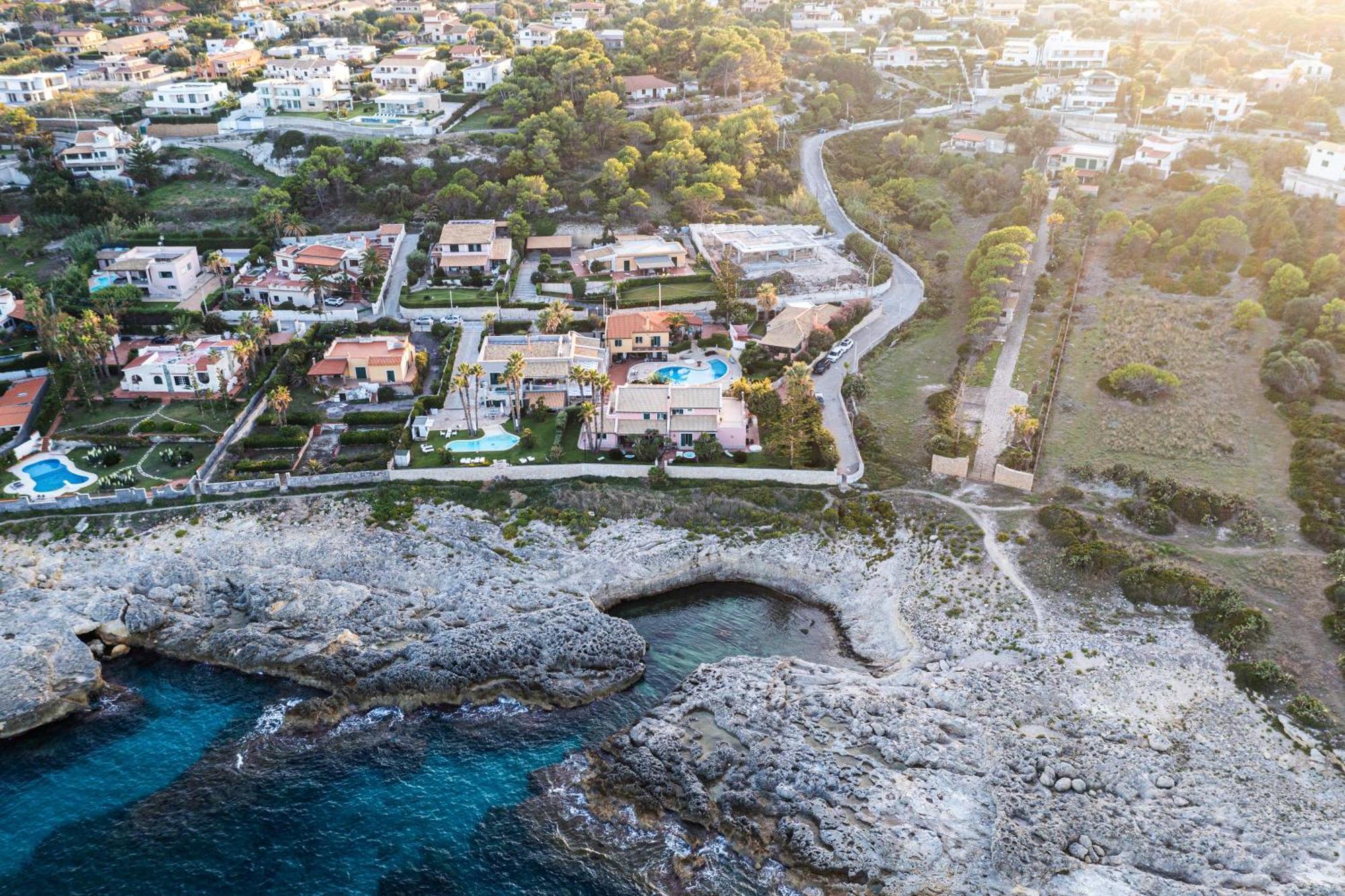 Вилла Fronte Spiaggia Zoe Аугуста Экстерьер фото